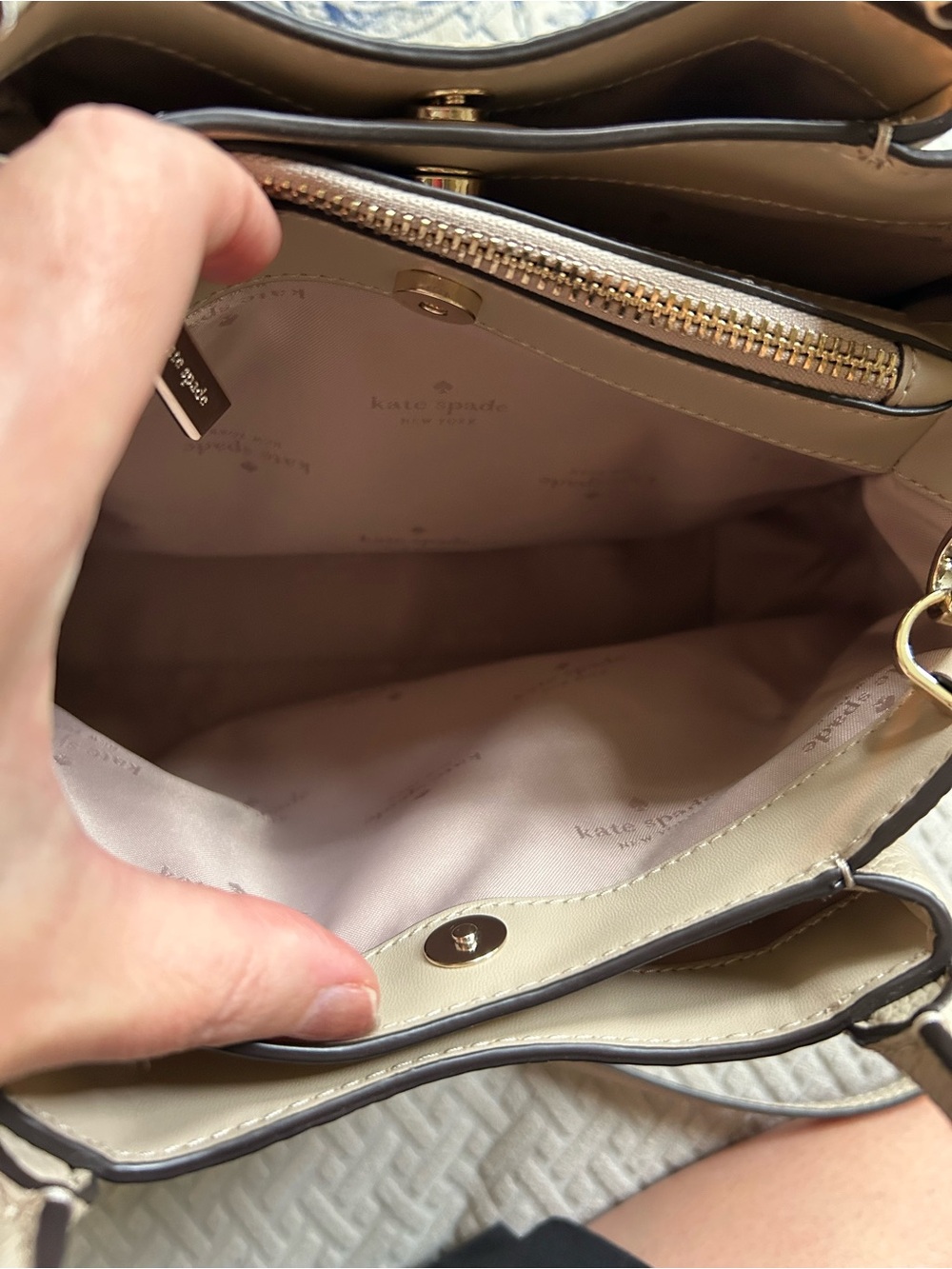 kate spade Pebble Leather Dumpling Bag - Picture 5 of 7